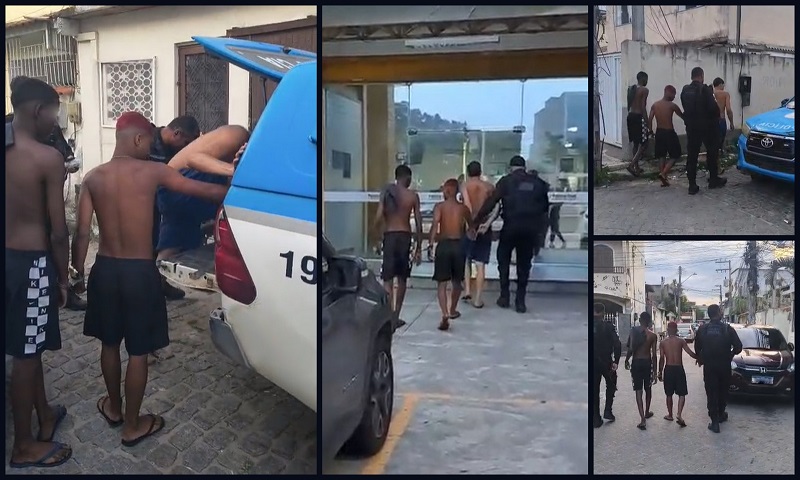 Detidos polícia Rio das Ostras
