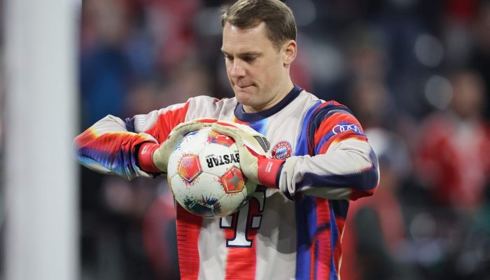 Bayern x Borussia Mönchengladbach: goleiro Manuel Neuer durante partida; atleta teve lesão conf...