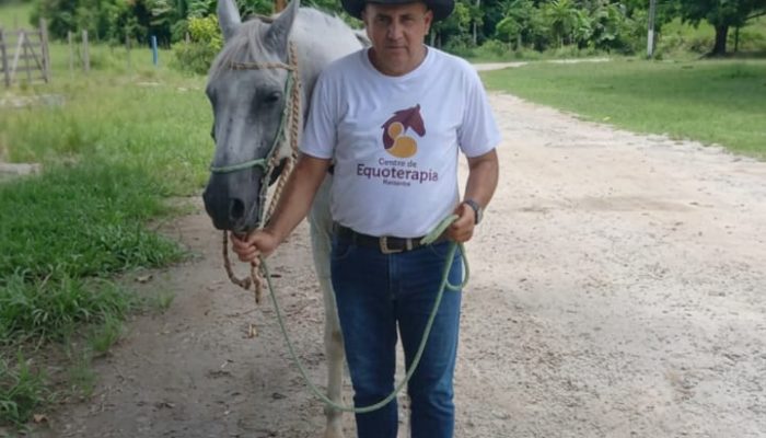 Conhecido por todos como Cenildo, atuava na Equoterapia Polo da Serra