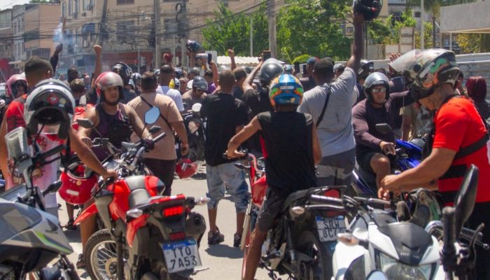 Motoboys protestaram por três mortes de seguidas de 