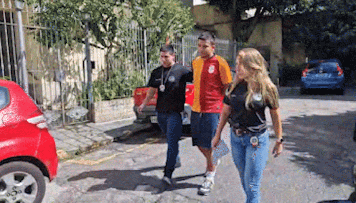 João Pedro Hassan de Gusmão Lobo foi preso temporariamente e nega o crime — Foto: Reprodução