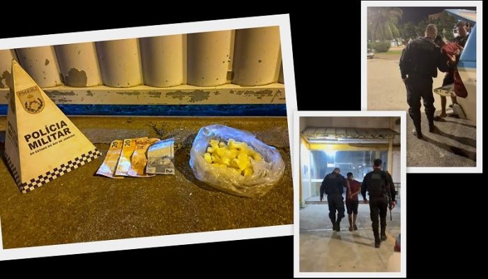 GAT prende suspeito por tráfico de drogas em bar no Cidade Praiana