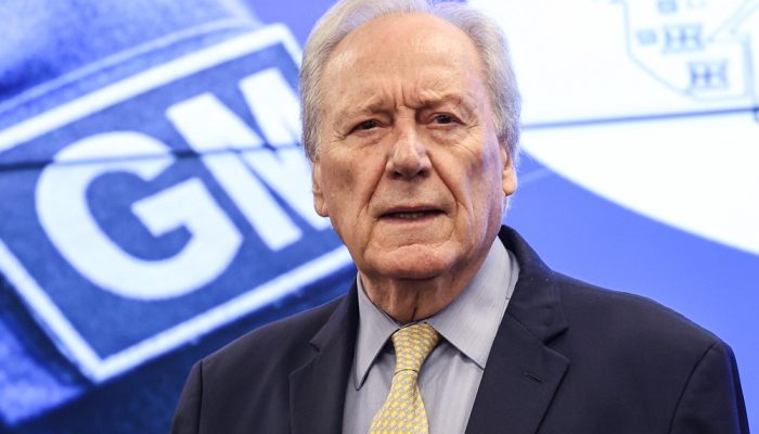 O ministro da Justiça e Segurança Pública, Ricardo Lewandowski, durante cerimônia para o anú...