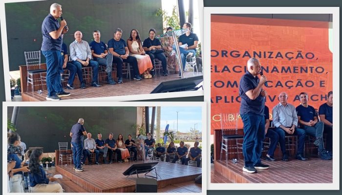 Durante evento da Sinal Construtora, chefe do Executivo ressaltou a importância do planejamento urbano e detalhou investimentos em infraestrutura previstos para 2026. Fotos: Angel Morote