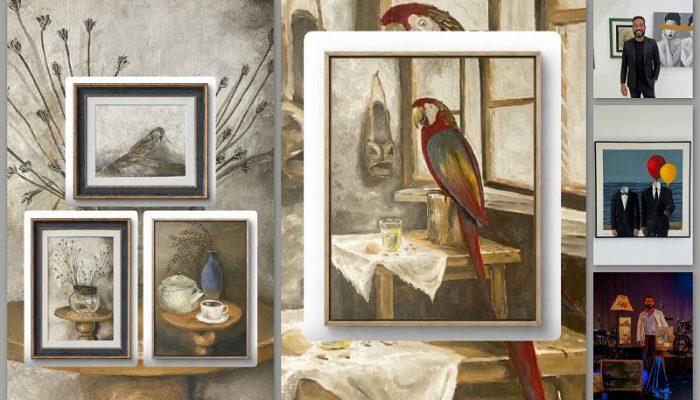 Restaurante recebe o projeto “Entre Ruínas e Cores” dos artistas plásticos Robson Fazolin e Lucas Pinhanço