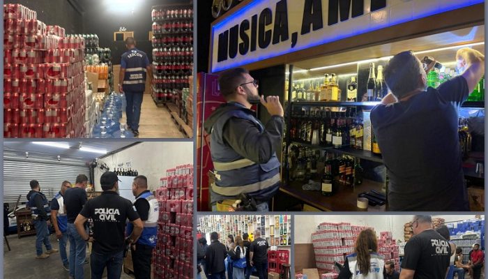 Força-tarefa liderada pela Secretaria de Estado de Defesa do Consumidor flagra bebida irregular e reforça ações para proteger a saúde da população