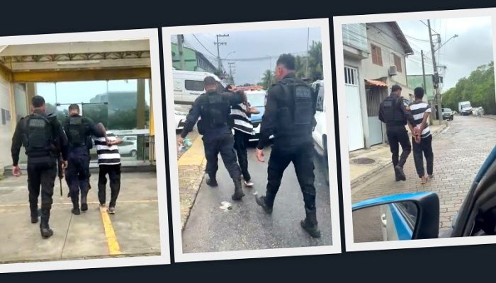 A ação foi realizada por policiais militares do GAT da 3ª CiaReprodução / Rio das Ostras ...
