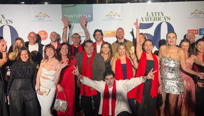 Delegação brasileira na premiação do 50 Best. Foto: Rosa Moraes/Divulgação