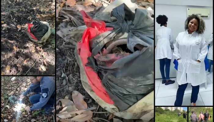 Restos mortais foram localizados em área de mata durante operação que apura existência de cemitérios clandestinos ligados ao tráfico