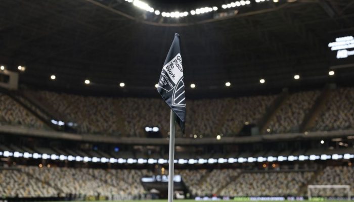 Bandeira de escanteio na Arena MRV, casa do Atlético-MG  • Divulgação/Atlético-MG