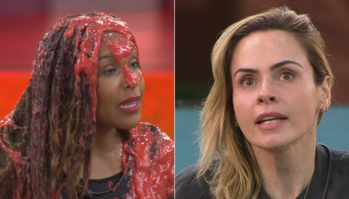 Treta de milhões no 'BBB 26': Sol e Ana Paula protagonizam barraco no sincerão — Foto: Rede G...
