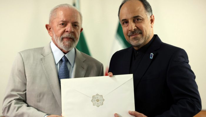 Brasília (DF), 22.05.2024 - Presidente Luiz Inácio Lula da Silva recebe as cartas credenciais d...