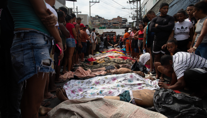 Número de mortos na megaoperação contra o Comando Vermelho ultrapassa a quantidade de vítimas...