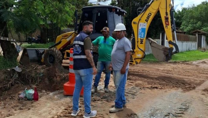 Equipes do SAAE dão continuidade ao cronograma de serviços sem interrupção Foto: Divulgação