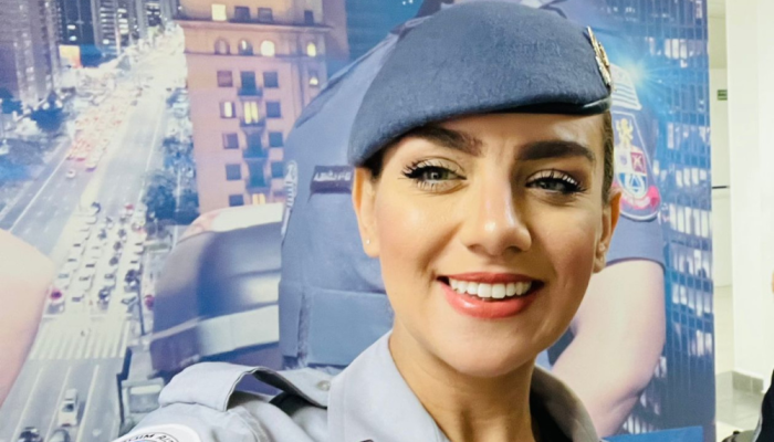 Gisele Alves Santana, de 32 anos, esposa de um tenente-coronel da PM, encontrada morta