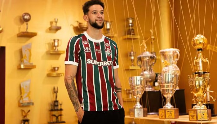 Fluminense acerta a contratação de Jemmes — Foto: Marcelo Gonçalves e Marina Garcia / Flumin...