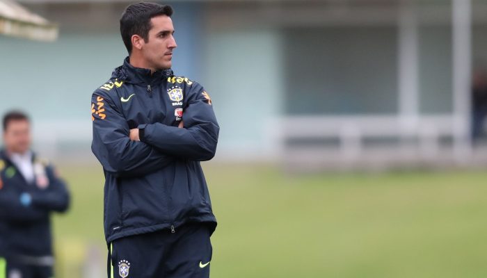 Paulo Victor é o novo treinador da Seleção Brasileira Sub-20 e Pré-Olímpica — Foto: Lucas ...