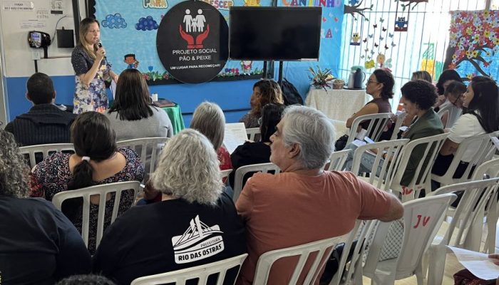 Encontro foi realizado na Escola Municipal Sr. João Batista Gomes da Cruz. Foto: Alexandre Leite