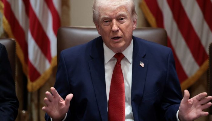 Presidente dos EUA, Donald Trump, na Casa Branca  • REUTERS/Evelyn Hockstein