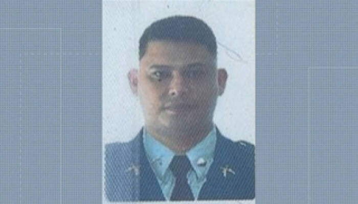 Cabo FlávioTeixeira foi morto a tiros na Br-101 por emboscada após sair do plantão em Tanguá. — Foto: Reprodução g1