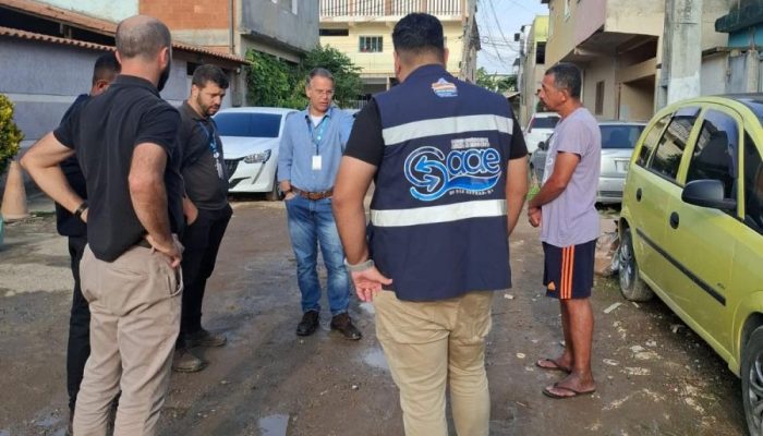 saae-pressiona-rio-saneamento-por-melhoria-dos-servicos-e-correcao-de-falhas-saae-levou-concessionaria-ate-locais-com-problemas-com-os-servicos-da-empresa-divulgacao