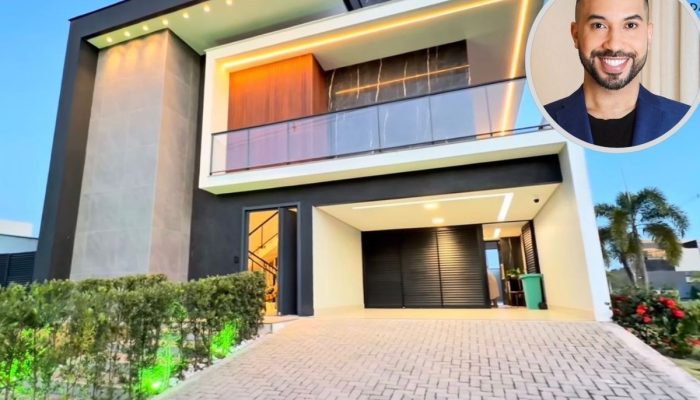 Gil do Vigor põe à venda mansão em Pernambuco por R$ 3,2 milhões — Foto: Reprodução/YouTube