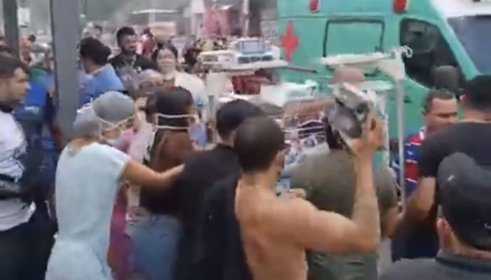 Bebês foram retirados em incubadoras