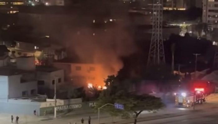 A explosão aconteceu na esquina da Avenida Celso Garcia com a Avenida Salim Farah Maluf