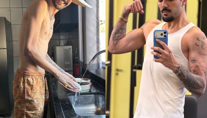 Luan Pereira surpreende ao mostrar evolução no corpo com treinos — Foto: Reprodução/Instagram